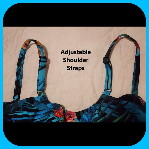 FANTASIE || Tropical Tankini Top (SIZE 34DDD) - Picture 5 of 8